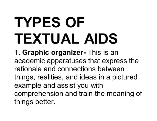 TYPES OF TEXTUAL AIDS docx types-of-textual-aids-docx