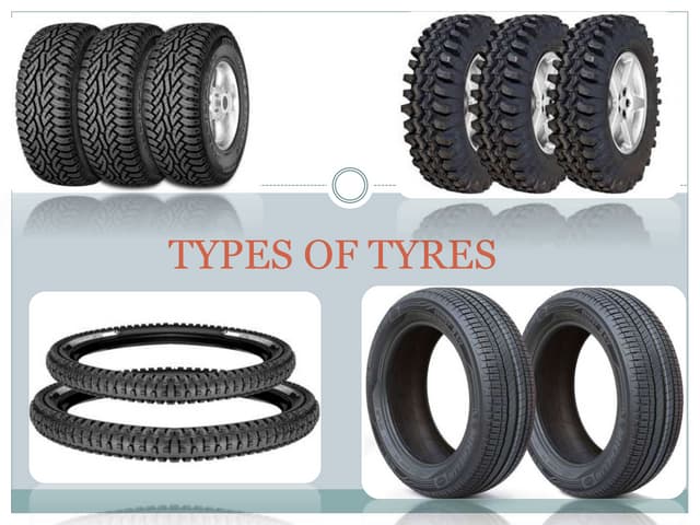 Types of tyres