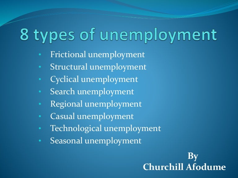 Types of unemployment