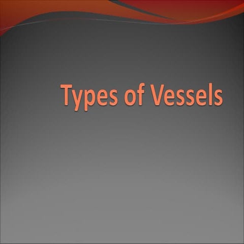 Types of vessels | PPT