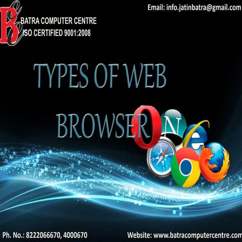 Benefits of Web Browser ! Batra Computer Centre | PPT