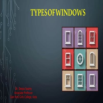 Types of window