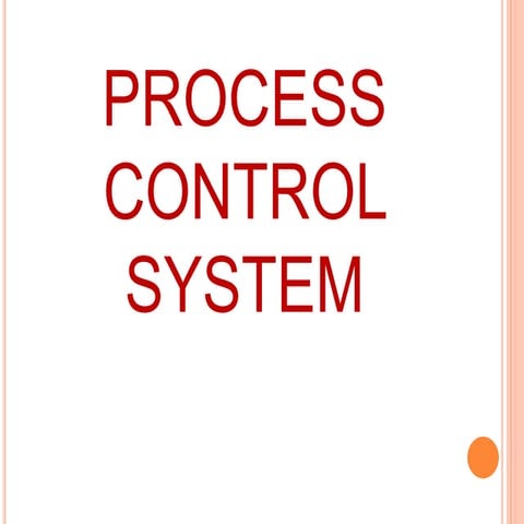 process control system | PPT