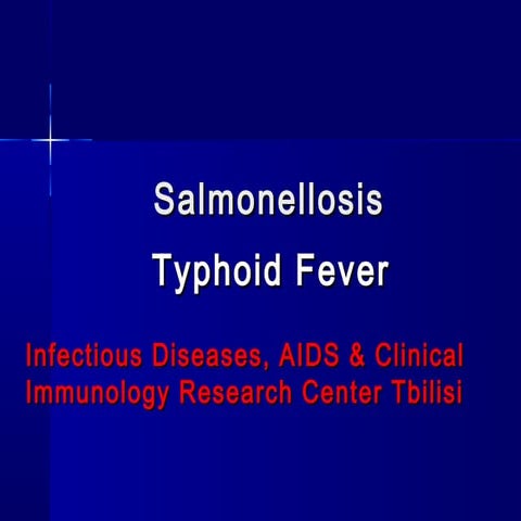 Typhoid fever