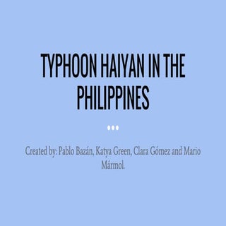 Typhoon haiyan