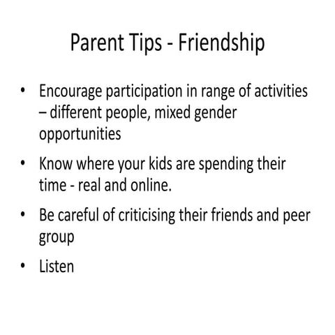 Parent Night Presentation | PPTX