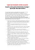 import export resume samples