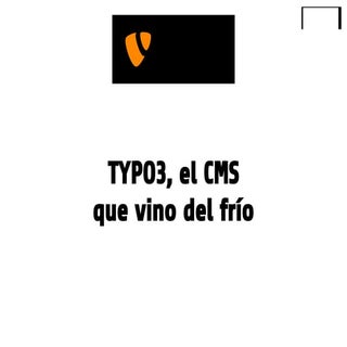 Typo3: El CMS que vino del frío