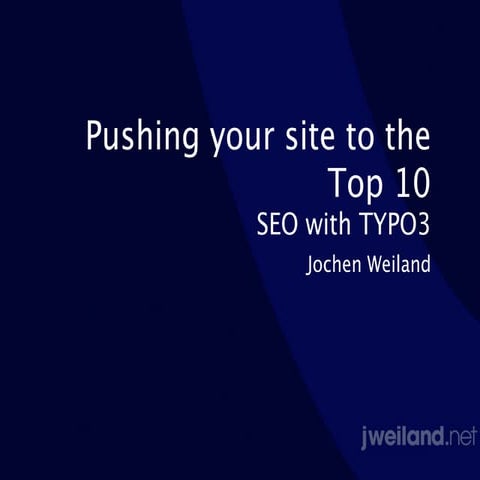 TYPO3 SEO