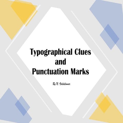Typographical Clues and Punctuation Marks.pdf