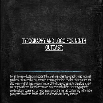 Typography brochure design for design students | PDF