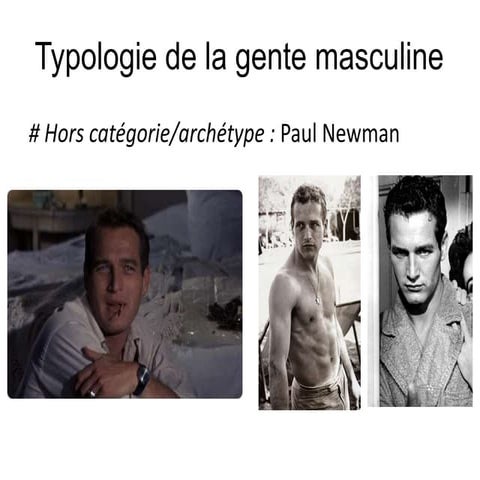 Typologie Du Genre Masculin