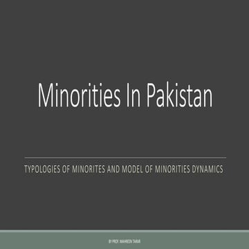 Typologies of minorites and model of Minorities Dynamics.pptx