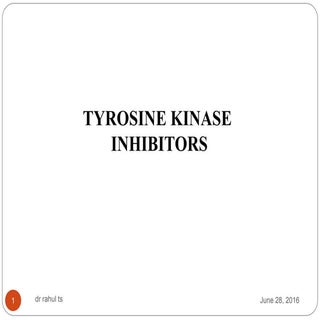 Tyrosinekinase inhibitors  rahul