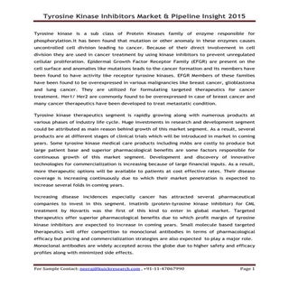 Tyrosine kinase inhibitors market &...