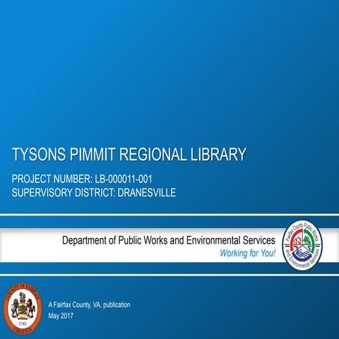 Tysons Pimmit Regional Library | PPTX