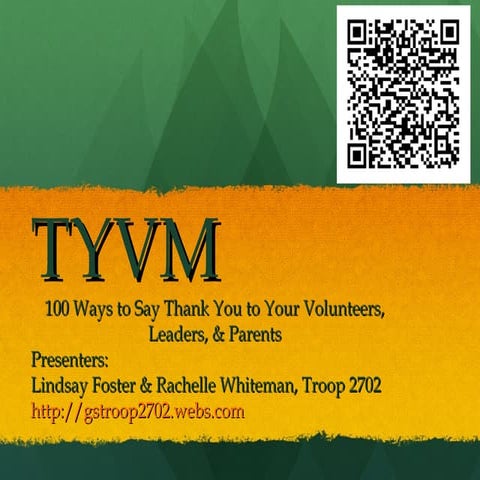 TYVM (Trailblazers 2012)