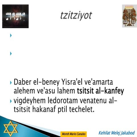 Tzitziyot | PPTX