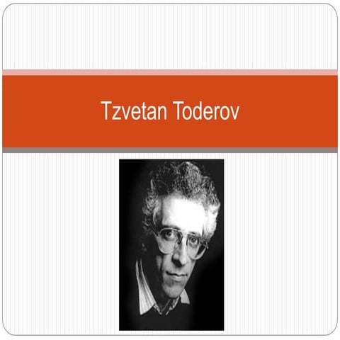 Tzvetan toderov