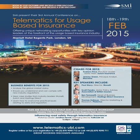 Usage Based Insurance Infographic | PDF