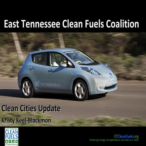 U.S. Department of Energy Clean Cities Project Update