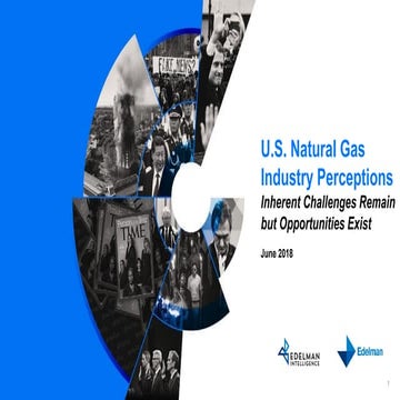Edelman Trust Barometer – U.S. Natural Gas Industry Perceptions