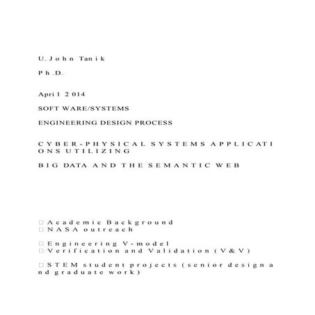 U. J o h n  Tan i k  P h .D.  Apri l  2 014  SOF.docx