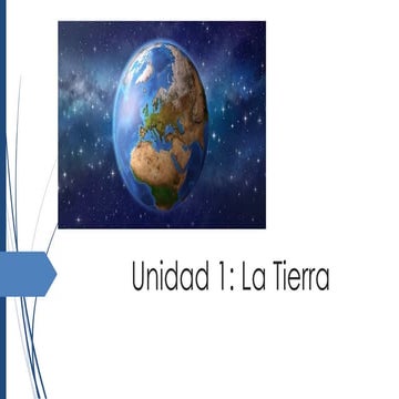 Unidad 1 - La Tierra____________________