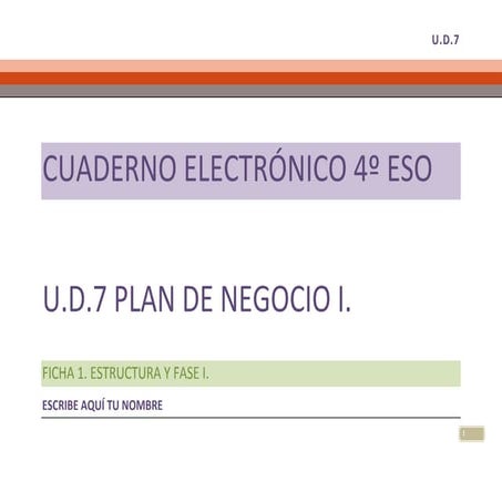U.d.7. teoría y práctica