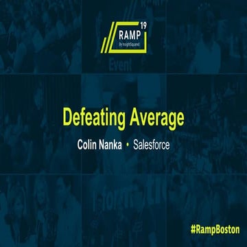 Defeating the Averge with Your Sales force - InsightSquared