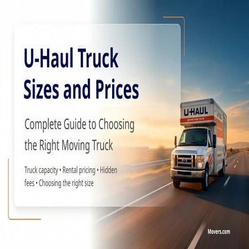 U-Haul Truck Rental Review: Sizes, Cost, What Works for Your Move | PPTX