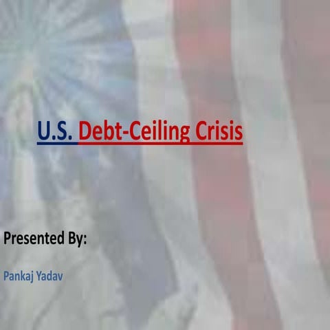 U.s. dedit crisis