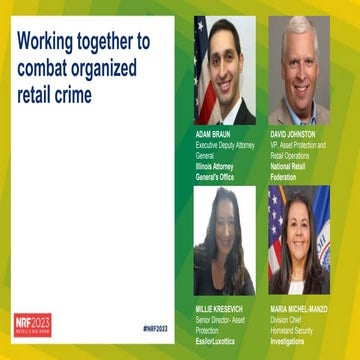 Working together to combat organized retail crime | PPTX