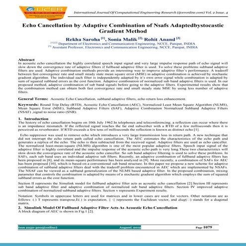 IJCER (www.ijceronline.com) International Journal of computational Engineerin...