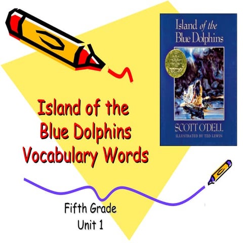 U1.1 island of the blue dolphins vocab