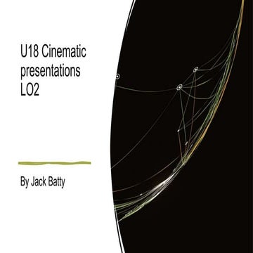 U18 cineamatics lo2 2