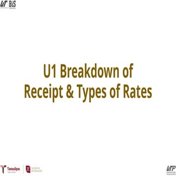 U1 Breakdown of Receipt & Types of Rates.pptx