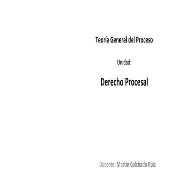 U1 s1 derecho procesal