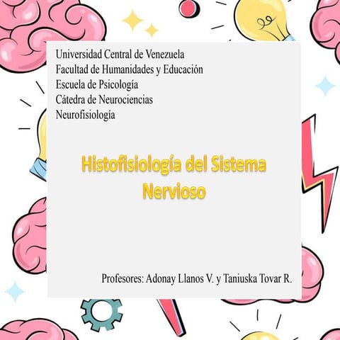 U1T2 Histofisiologia del sistema nervioso