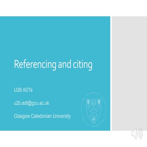 Session 7 Harvard referencing - fm UoG server.ppt