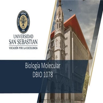 Biología molecular y Mutaciones genéticas