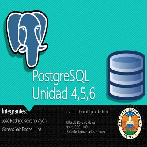 U456 postgre sql