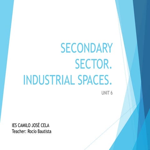 U6. secondary sector