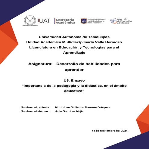 U6 ensayo-jgm-desarrollo de habilidades para aprender