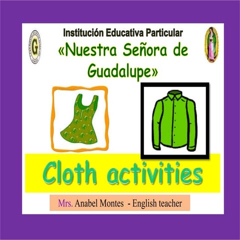 U7  cloth activity-3ero-1 d