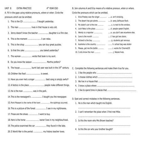 Relative pronouns.2014