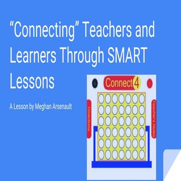 Smart board Connect Four Activity | PPTX