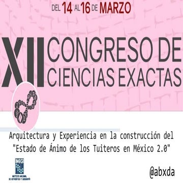 Congreso UAA 2018 Animo Tuitero 2 0