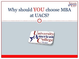 UACS MBA 2013 Promo Day Promo Class