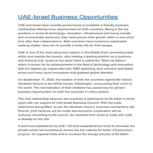 UAE-Israel Business Opportunities.pdf